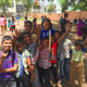 Joye Nettles (in blue T-shirt) during five weeks of training at ThoughtWorks University on July 11, 2015, in Pune, Maharashtra, India
Courtesy of Joye Nettles